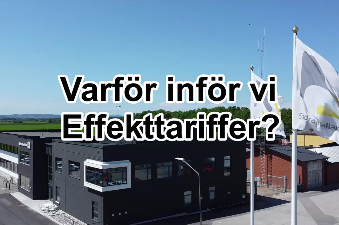 Varför inför vi effekttariff?
