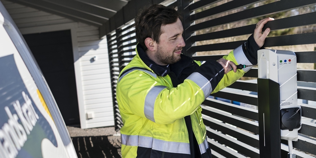 Montering av laddbox